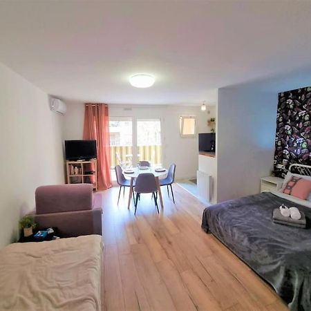 Studio Nice, Avenue Des Fleurs, Climatise Appartamento Esterno foto