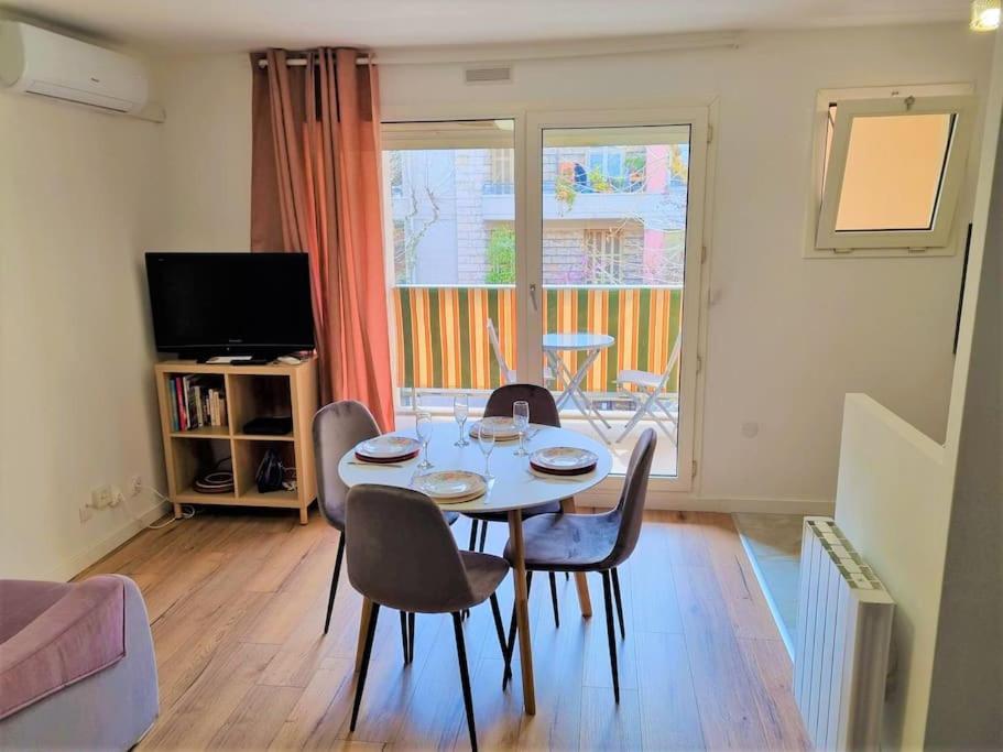 Studio Nice, Avenue Des Fleurs, Climatise Appartamento Esterno foto